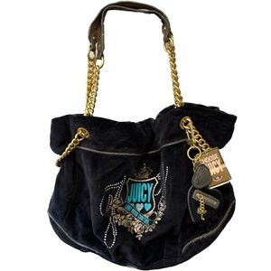 Y2k Vintage Juicy couture velour purse